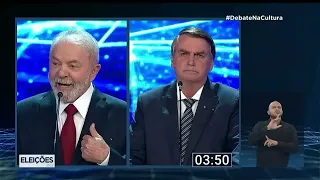 Bolsonaro questiona Lula sobre corrupção na Petrobras