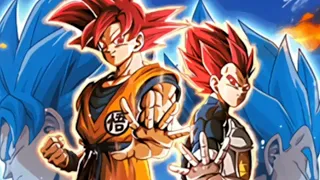 Dragon Ball Z Dokkan Battle - LR TEQ SSJG Goku & Vegets Active Skill Ost(1 HOUR EXTENDED)