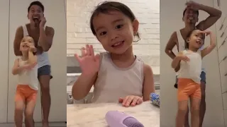 ANAK ni Jhong Hilario nasi Sarina Hilario GINAYA at Kuhang-kuha ang Dance Move ng Kanyang Ama ❤️