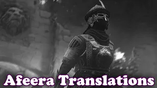 For Honor Afeera Voice Lines Translations