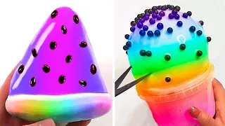 BEST RELAXING AND SATISFYING SLIME VIDEOS 2021 #232  | YufuSlime