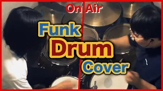 105 BPM Funk Drum Solo Cover with transcription by Sunghwi & Hyunwoo !!