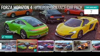 Forza Horizon 4 - High Performance Car Pack