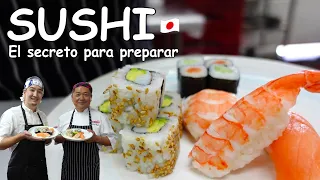 Fui a aprender cómo preparar Sushi auténtico, El secreto para preparar | Cocina Japonesa Con Yuta