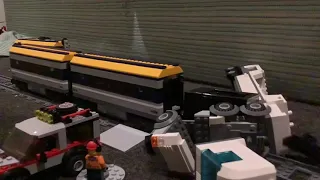 Lego train crash compilation #1