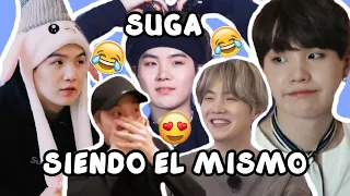 Suga siendo él mismo