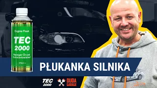 Płukanka silnika Grzegorz Duda z TVN Turbo płucze silnik BMW E46 TEC 2000