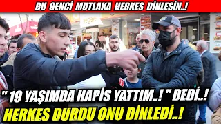 Akp'nin Kalesi Bağcılar'da konuşan genci yoldan geçen herkes durdu dinledi..!