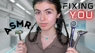 ASMR || fixing you (you're a cyborg)