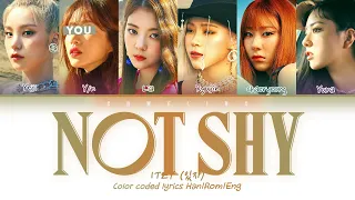 ITZY (있지) ↱ NOT SHY ↰ [Karaoke] You as a member (6 members ver.) [Han|Rom|Eng]