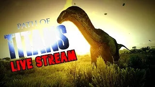 Krawll Unchained Live Stream - Path of Titans -  Ceratosaurus