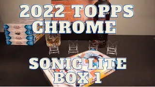 2022 Topps Chrome Sonic Lite Hobby Box Opening - Big Hit!