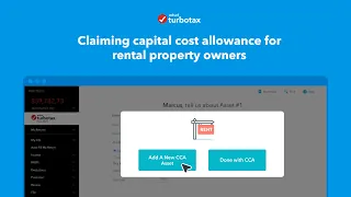 Claiming CCA on rental income/properties - TurboTax Support Canada