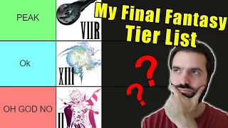 Ranking Every Final Fantasy Game I've Played