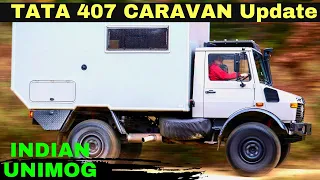 TATA 407 CARAVAN (The Indian Unimog) Update and New Campervan Development