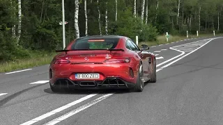 Mercedes AMG GTR With Fi Exhaust - BRUTAL Revs, Accelerations, Crackles!!