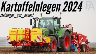 Die ersten Kartoffeln für das Jahr 2024 kommen in den Boden! #agriculture