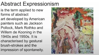 Introducing Abstract Expressionism