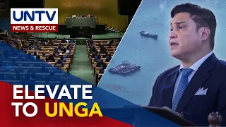 Majority senators to support reso seeking to elevate WPS issue to UNGA — Zubiri