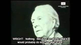 Frank Lloyd Wright interview