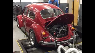VW Beetle 1776cc on Dyno making good power. Engine Spec below.
