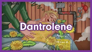Dantrolene Mnemonic for Nursing Pharmacology (NCLEX)