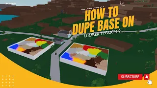 LUMBER TYCOON 2 | WOOD DUPE TUTORIAL