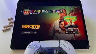 Far Cry 6 - iPad Pro gameplay via PS5 remote play