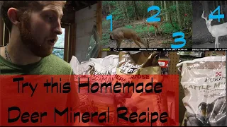 This Homemade Deer Mineral Brings in Big Bucks!!!