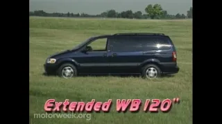 Motorweek 1997 General Motors Minivans Road Test