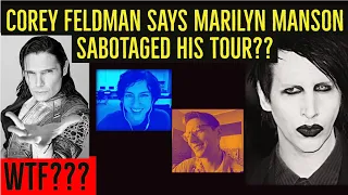 “Marilyn Manson Was OBSESSED With Me For 2 Decades & Sabotaged My Tour” Corey Feldman LMAO!!