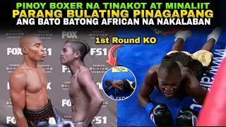 PINOY na MINALIIT at TINAKOT PINAGAPANG ang BATO BATONG AFRICAN