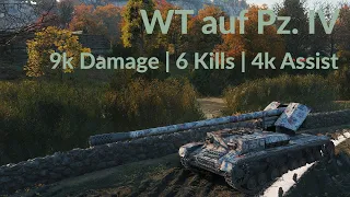 Waffenträger auf Pz. IV - 9k Damage | 6 Kills | 4k Assist - World of Tanks