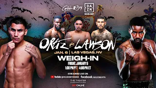 Vergil Ortiz Jr. vs. Fredrick Lawson Weigh-In