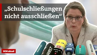 Coronavirus: Bundesweite Schließungen von Schulen und Kitas möglich | WDR Aktuelle Stunde