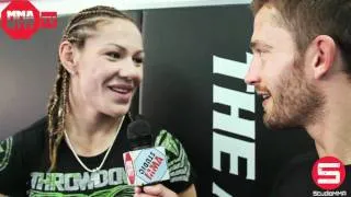 Strikeforce prefight interview Cristiane Cyborg Santos