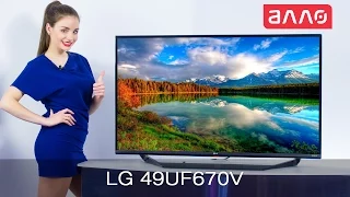 Видео-обзор телевизора LG 49UF670V