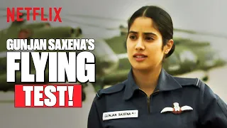 Janhvi Kapoor Takes the DO OR DIE Flying Test in #GunjanSaxena | Netflix India