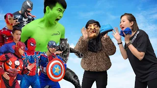 Hulk -  Superheroes Helping Peoples - 슈퍼 히어로 No1