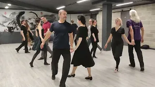Кадриль Лансье вальсе (учебное видео с класса). Сообщество танцоров Assemblés (Ассамбле)