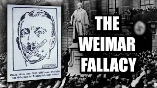 The Weimar Fallacy: A Very Strange Debate On Censorship