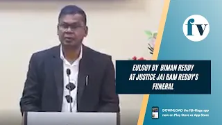 Eulogy by NFP Leader, Prof. Biman Prasad at Justice Jai Ram Reddy's funeral  | 04/09/2022