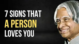seven signs that a person loves you | APJ Abdul Kalam quotes | rizzu creation