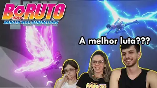 SARADA VS CHOCHO - React Boruto 225 em família