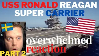 Recky the Swede gets overwhelmed: USS Ronald Reagan - Super Carrier(Part 2)