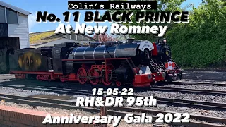 Black prince at new Romney RHDR 95th anniversary gala 15/05/2022