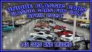 FOR SALE UNIQUE CLASSIC CARS - Classic Showroom Lot Walk - Classic Cars, Street Rods, Classic Trucks