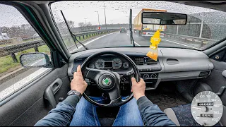 1998 Skoda Felicia | 1.3 68 HP | POV Test Drive