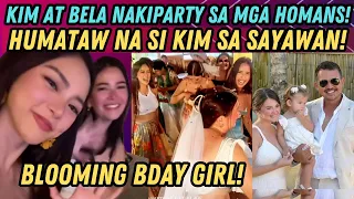 KIM CHIU AT BELA PADILLA NAKIPARTY SA PA WELCOME DINNER NINA ANGELICA AT GREGG HOMAN! | Chika Patrol