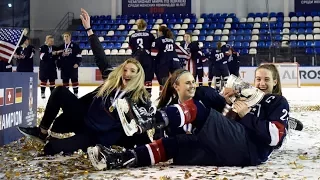 Goals USA vs. Sweden - 2018 IIHF Ice Hockey U18 Women's World Championship